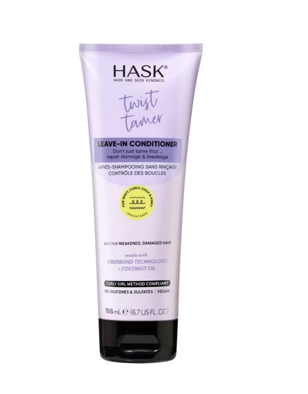 HASK |  Texture Series Twist Tamer Leave-In Conditioner  | 6.7 OZ